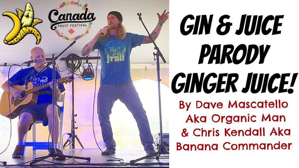 Gin and Juice parody Ginger Juice