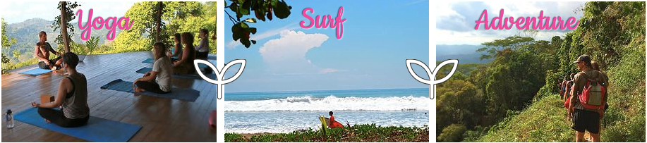 surf raw food yoga retreat costa rica