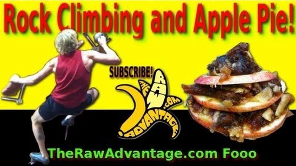 Wall Climbing and an Apple Pie Recipe!