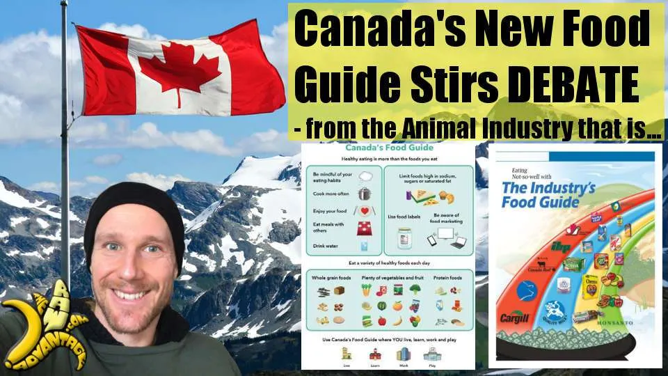 Canada’s New 2019 Food Guide is Out and Stirs Debate, from Meat and Dairy Industry…