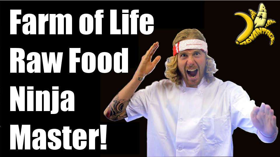 Farm of Life Raw Food Ninja Master Chris Kendall