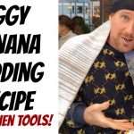 Figgy Banana Pudding, No Kitchen Tools!