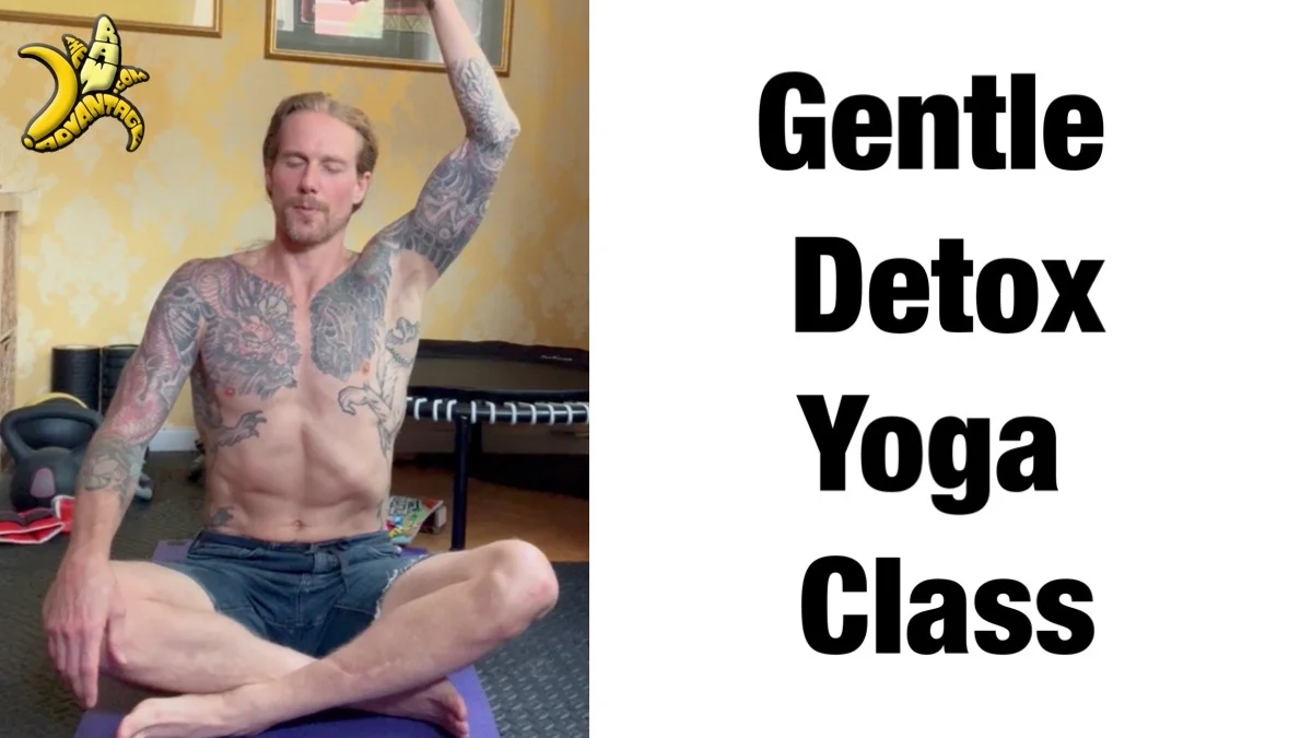 gentle detox yoga class
