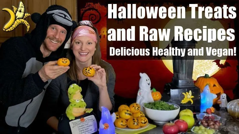 Halloween Treats and Raw Recipes, Delicious Healthy and Vegan