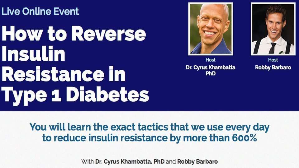 How to reverse insulin resistance type 1 diabetes