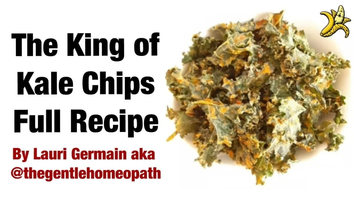 The King of Kale Chips Raw Recipe Demo