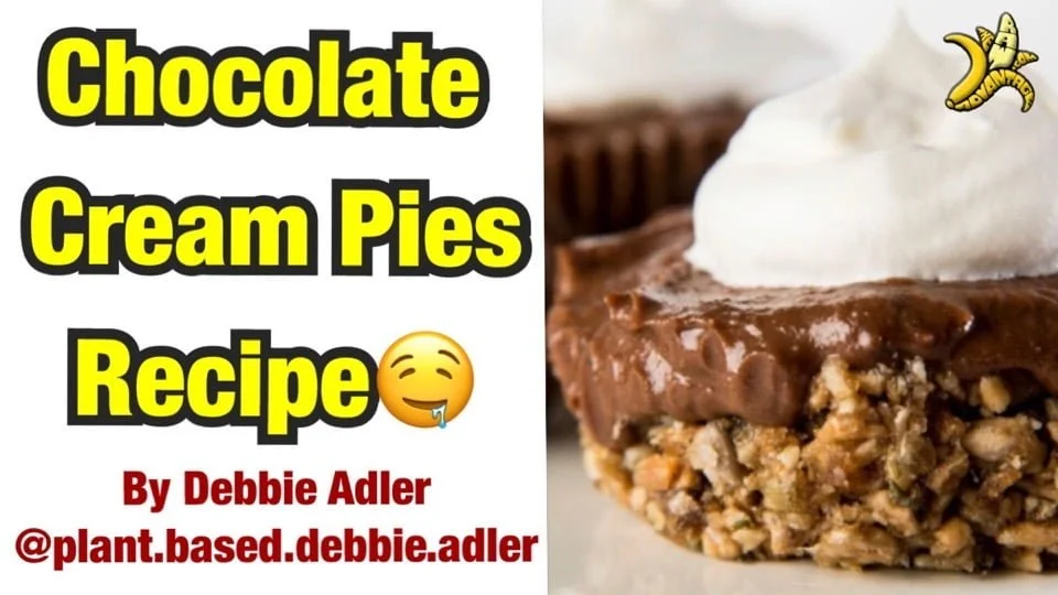 Chocolate Cream Pies with Debbie Adler – Raw & Vegan