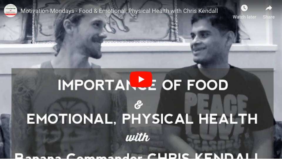 Interview with Chris Kendall on the Importance of food for emotional and physical health