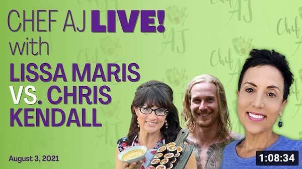 Iron Chef SMACKDOWN Lissa Maris vs Chris Kendall Chef AJ LIVE