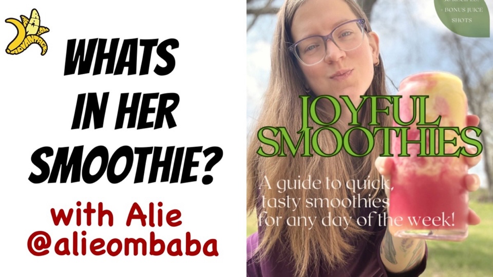 Quick Raw Vegan Smoothies Any Day of the Week with Alie @alieombaba