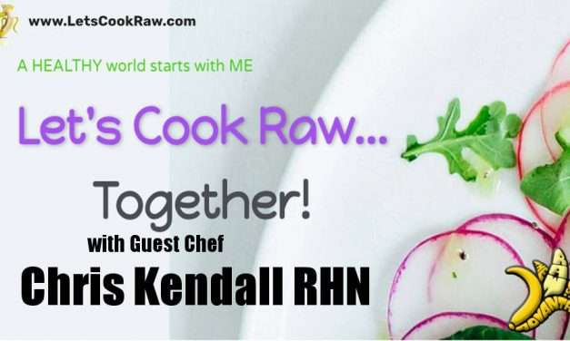 Let’s Cook Raw…Together! Chef Chris Kendall prepares Raw Vegan Creamy Curry!