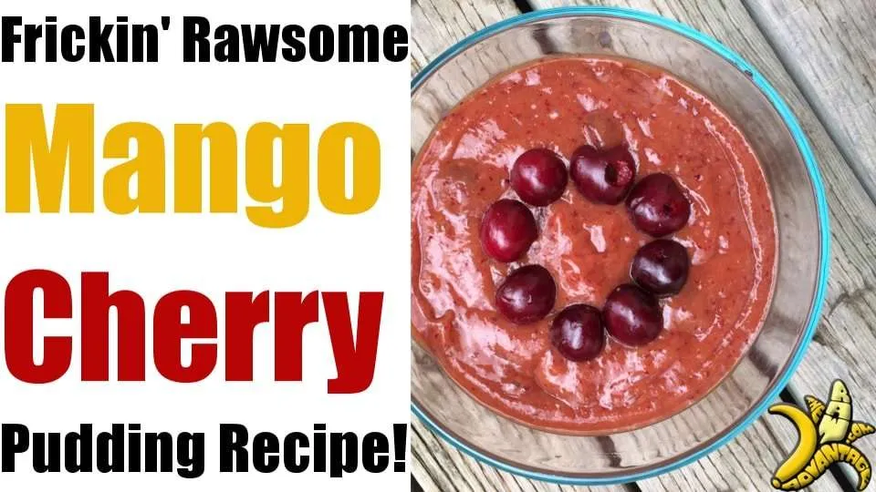 Mango Cherry Pudding