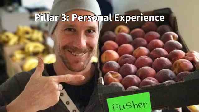 Pillar number 3 Personal