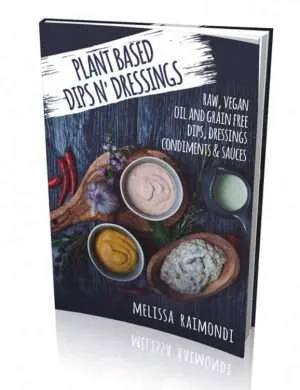 Plant Based Dips and Dressings by Lissa's Raw Food Romance