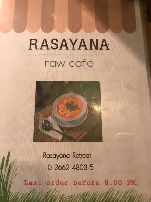 Raw Restaurant Review | Rasayana in Bangkok 1 Rasayana cover