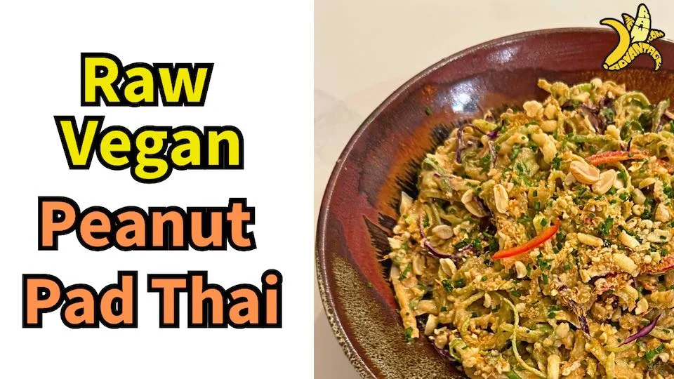 Raw Vegan Peanut Pad Thai Recipe