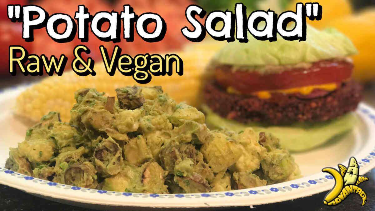Potato Salad | Raw and Vegan