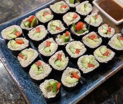 the best raw vegan sushi recipe