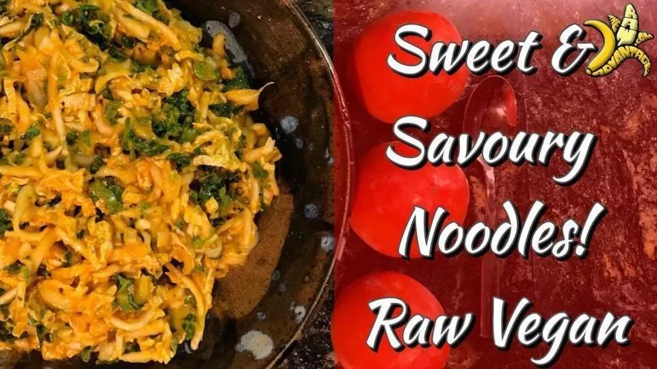 sweet and savoury noodles