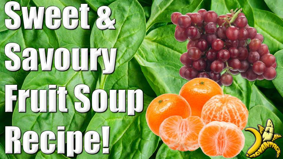 Sweet n savoury fruit soup