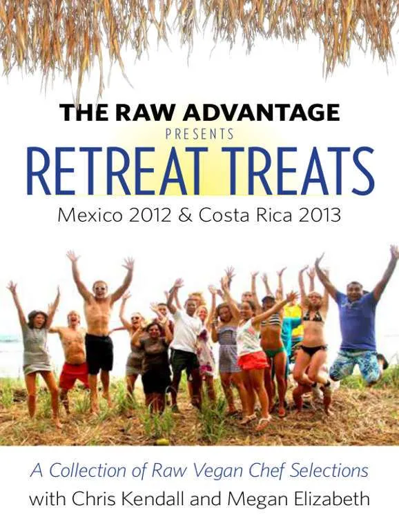 TRA Retreat Treats low fat raw gourmet recipes chris kendall