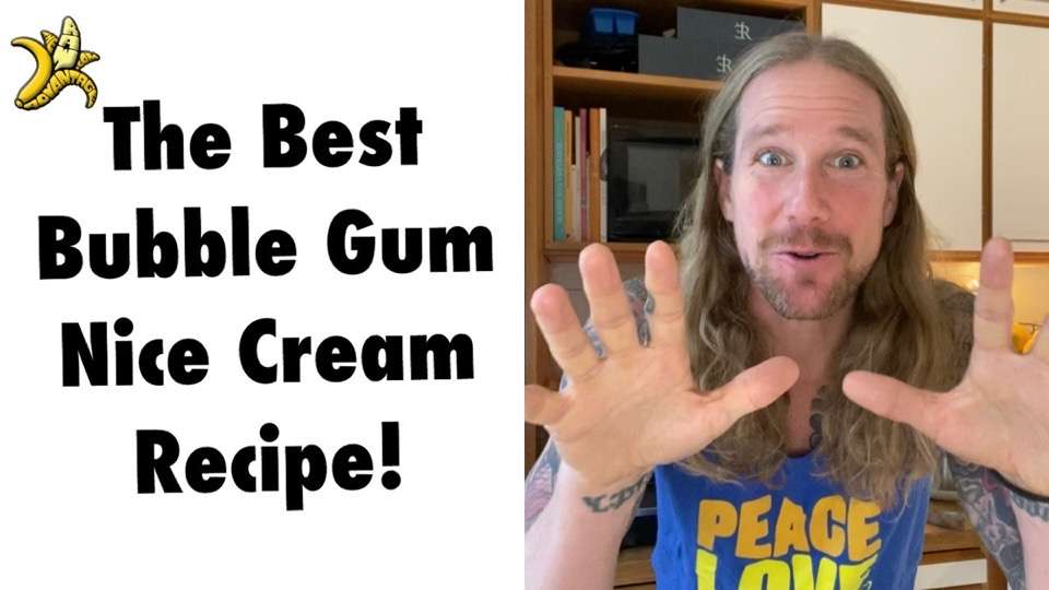 The Best Bubble Gum Nice Cream Recipe