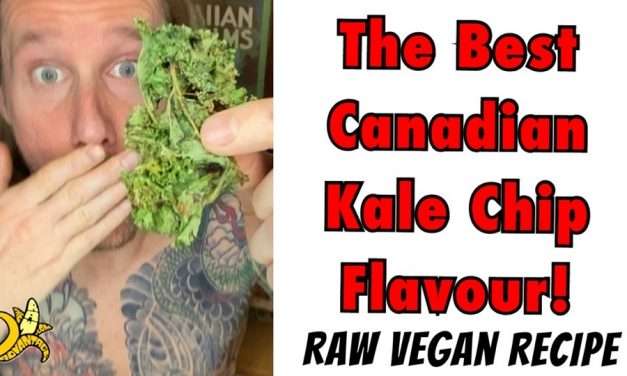 The Best Canadian Kale Chip Flavour – Raw Vegan Recipe