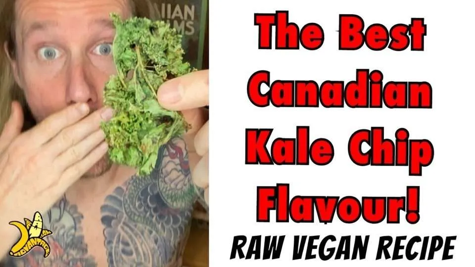 The Best Canadian Kale Chip Flavour – Raw Vegan Recipe