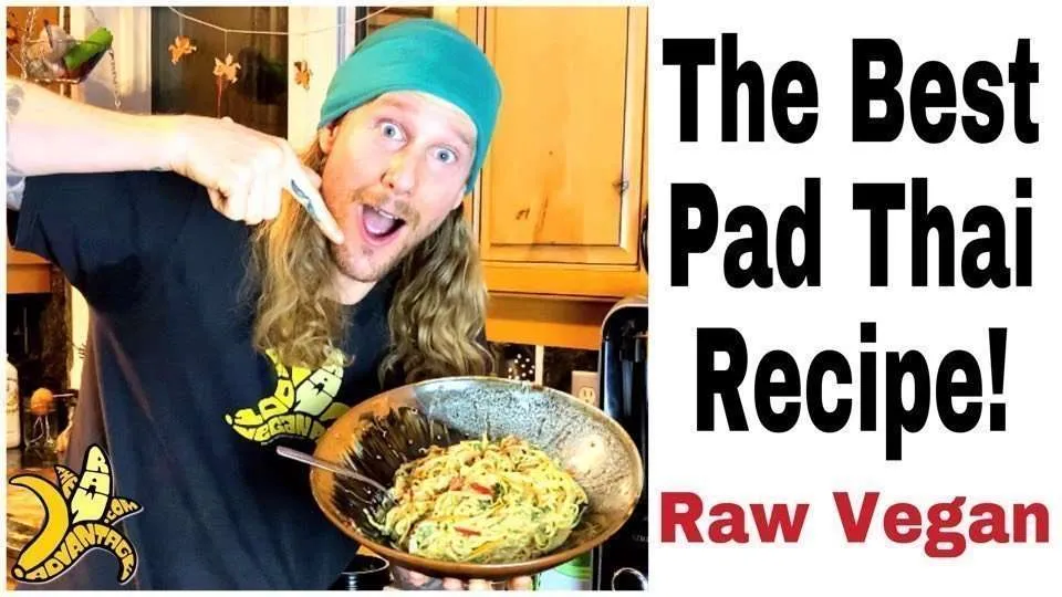 The Best Pad Thai Recipe | Raw Vegan Recipes
