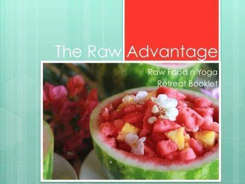 The Raw Advantage Retreat Booklet