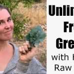 Unlimited Free Greens with Happy Raw Reny