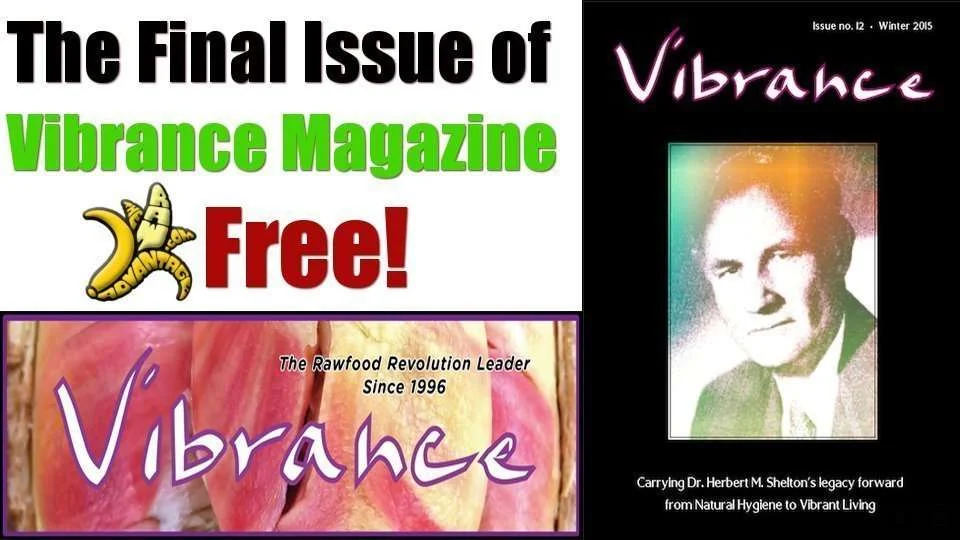 The Final Issue of Vibrance magazine!