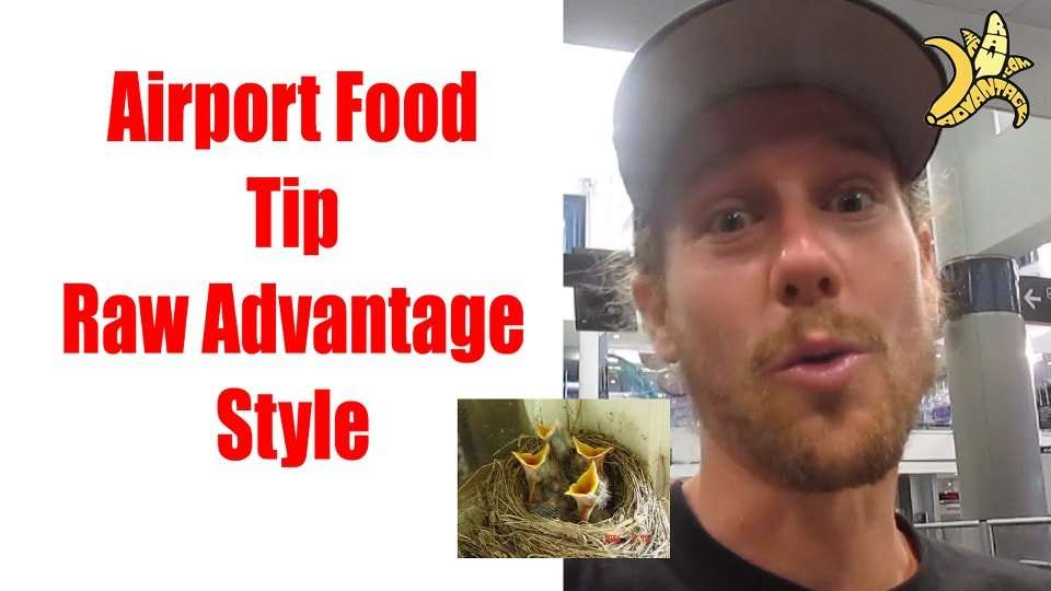 airport food tips for raw vegans min
