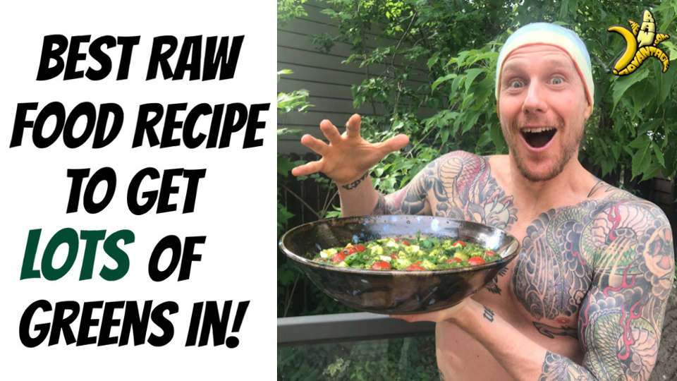 best raw food recipe to get lots of greens in