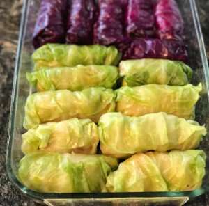 cabbage rolls no sauce