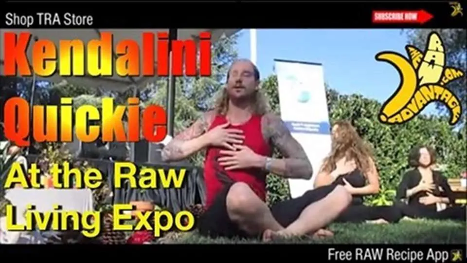 Kendalini’s Quickie Yoga at The Raw Living Expo 2014