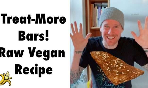 Treat-More Bars, Raw Vegan Recipe!