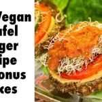 Raw Vegan Falafel Burger Feast Recipes with 3 Bonus Sauces!