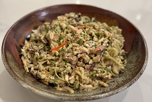 raw vegan peanut pad thai recipe