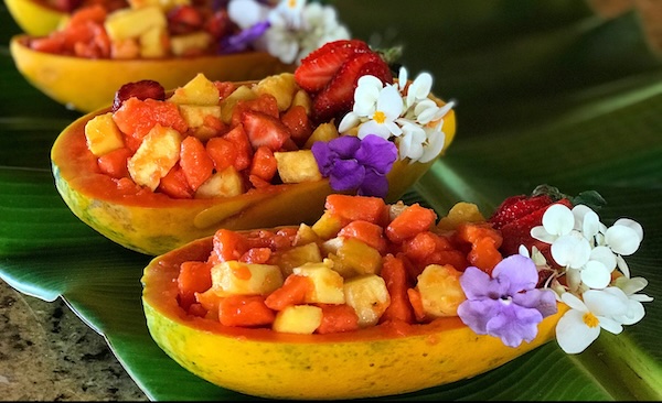 retreat treats papaya boats web