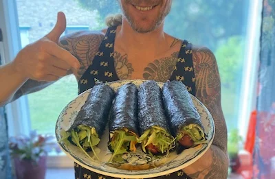 simple sushi salad recipe