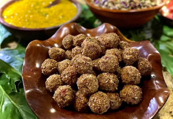 Falafel Recipe | The Best Raw Vegan Falafel Balls 1 the best raw vegan falafel balls