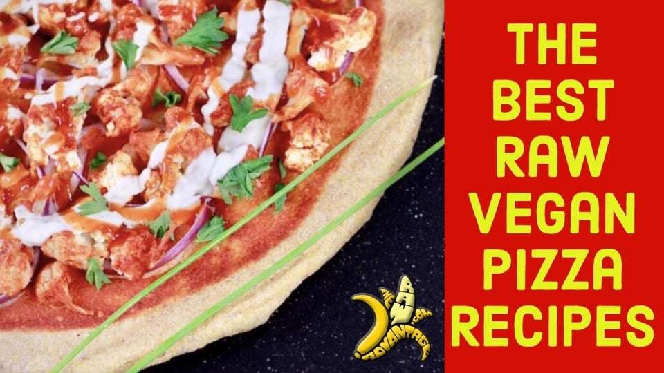 the best raw vegan pizza recipes