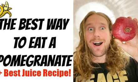 The Best Way to Eat a Pomegranate + Best Juice Recipe!