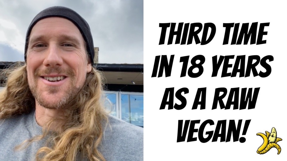 18 years as a raw vegan