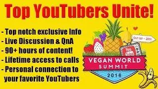 Vegan World Summit 2016!