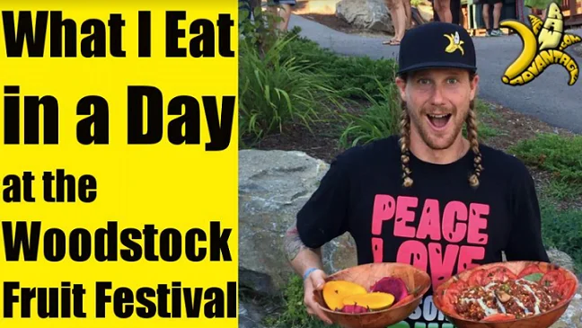 What I Eat in a Day – Woodstock Fruit Festival Edition