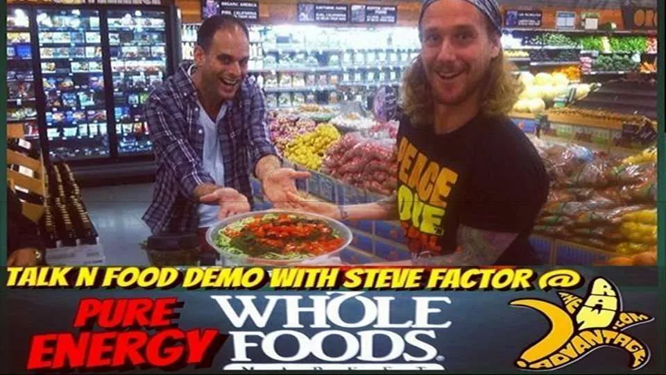 Talk & Food Demo with Steve Factor at Whole Foods