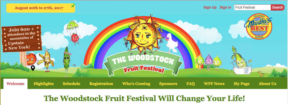 woodstock fruit festival